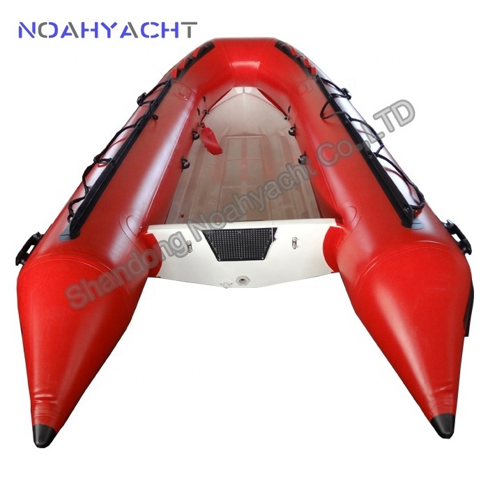 230-390 cm light weight small fiberglass hull inflatable rib tender boat