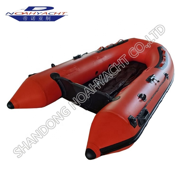 pvc hyplaon inflatable fishing boats heavy duty with motor