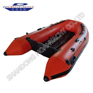 pvc hyplaon inflatable fishing boats heavy duty with motor