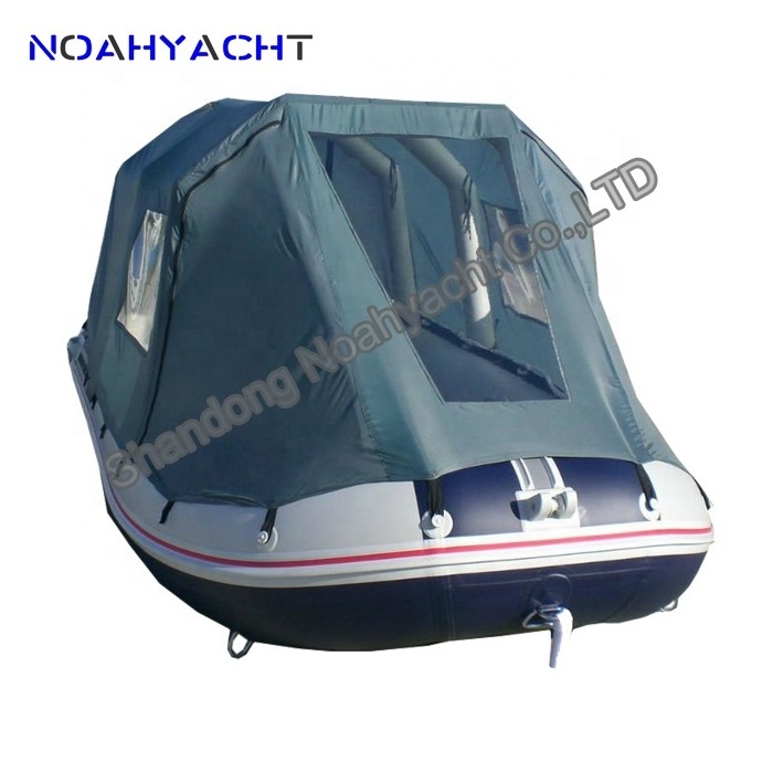 China  pvc and orca hypalon inflatable tent boat for sale