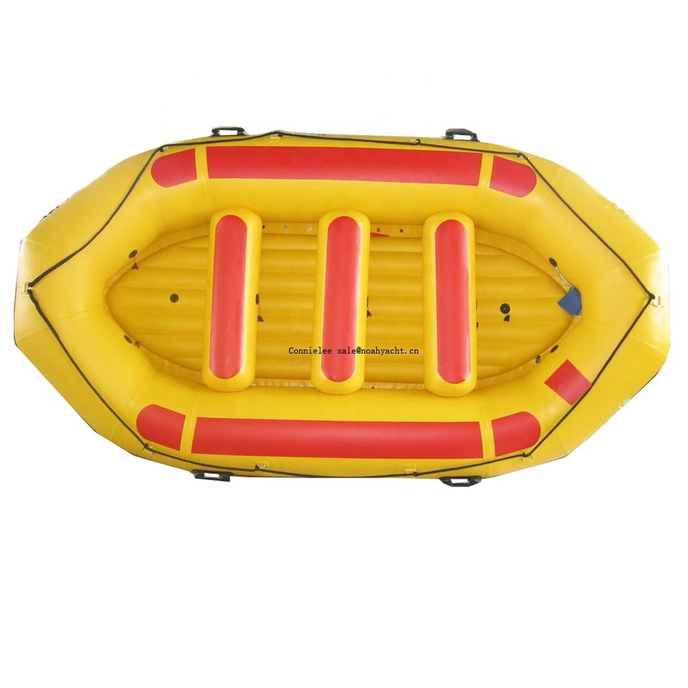 China wholesale 6 person inflatable floating  river life raft  for sale