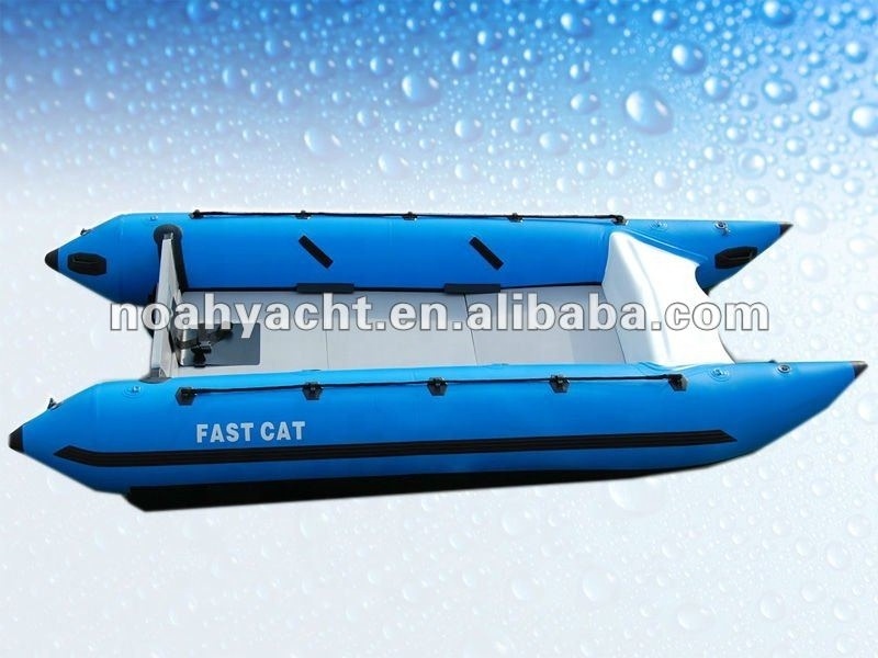 weihai noahyacht mini inflatable high speed fast cat boat for sale