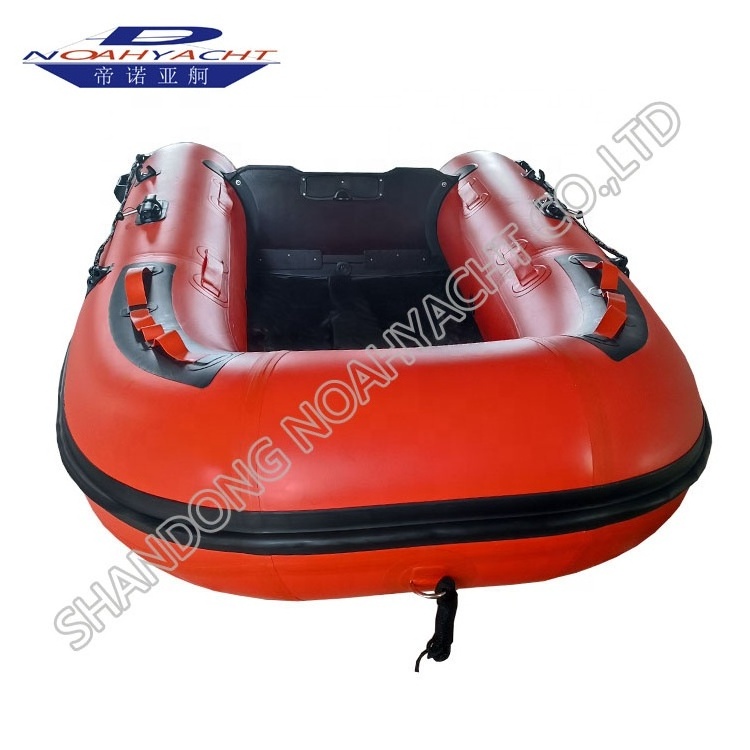 pvc hyplaon inflatable fishing boats heavy duty with motor