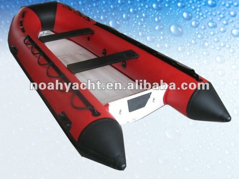 230-390 cm light weight small fiberglass hull inflatable rib tender boat