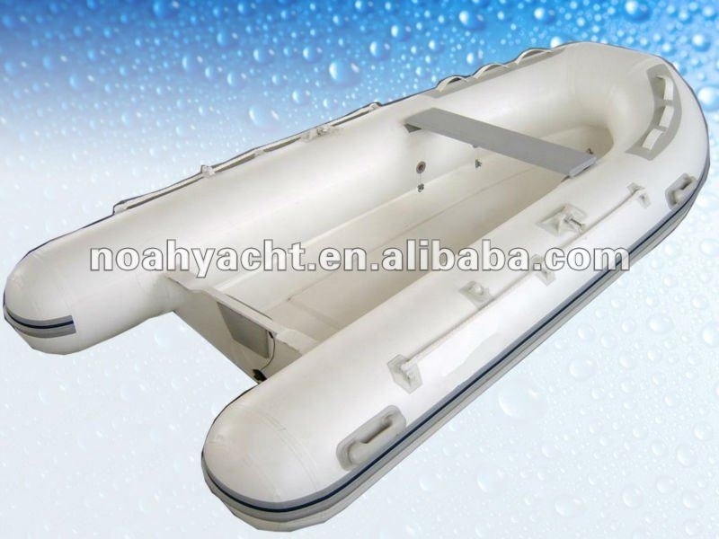 230-390 cm light weight small fiberglass hull inflatable rib tender boat