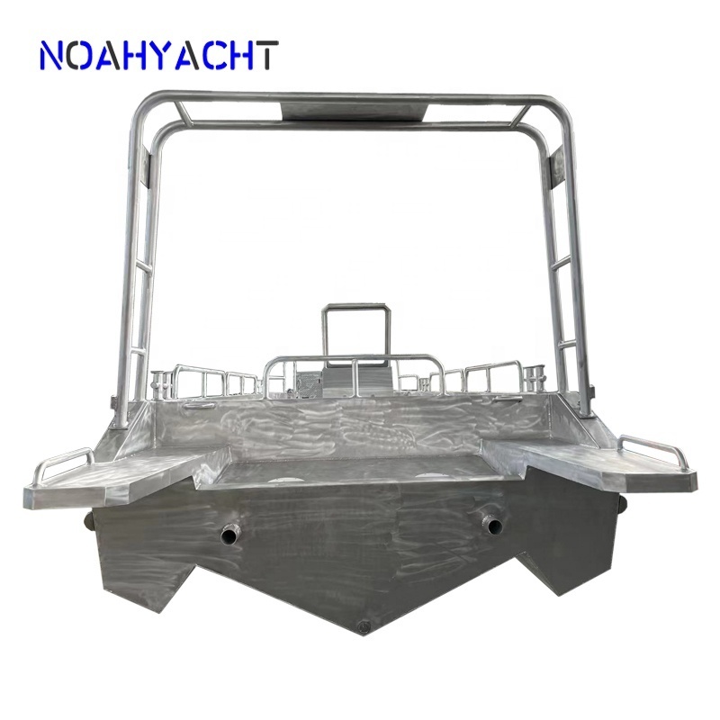 735 cm Aluminum cargo boat working barge landing craft for sale