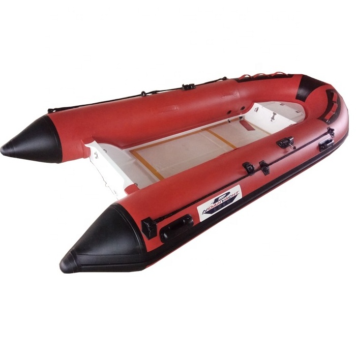 semi rigid fiberglass hull rib hypalon inflatable boat 330