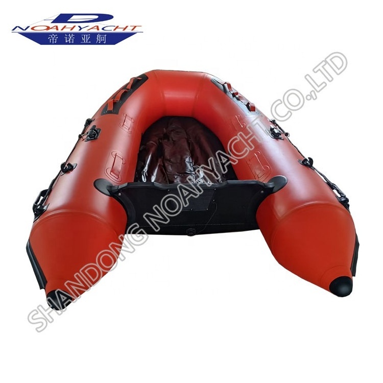 pvc hyplaon inflatable fishing boats heavy duty with motor