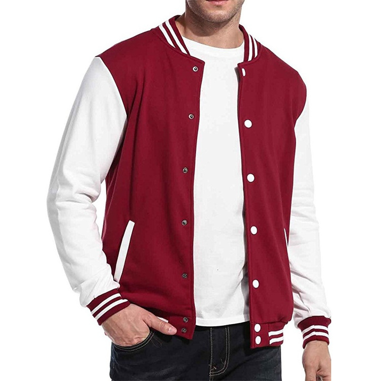 custom Winter Spring Autumn plus size varsity jackets cool high quality custom made cotton quick dry breathable  varsity jacket