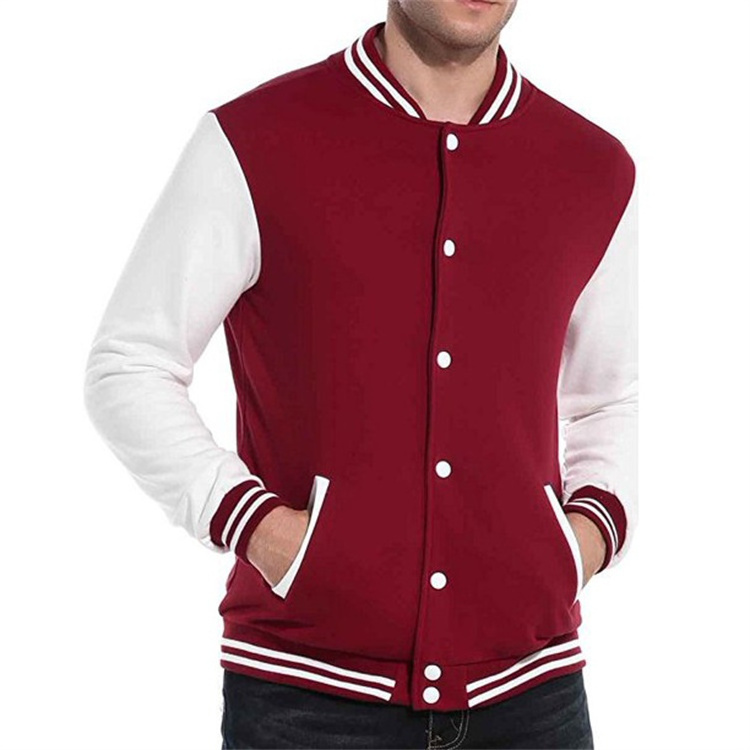 custom Winter Spring Autumn plus size varsity jackets cool high quality custom made cotton quick dry breathable  varsity jacket