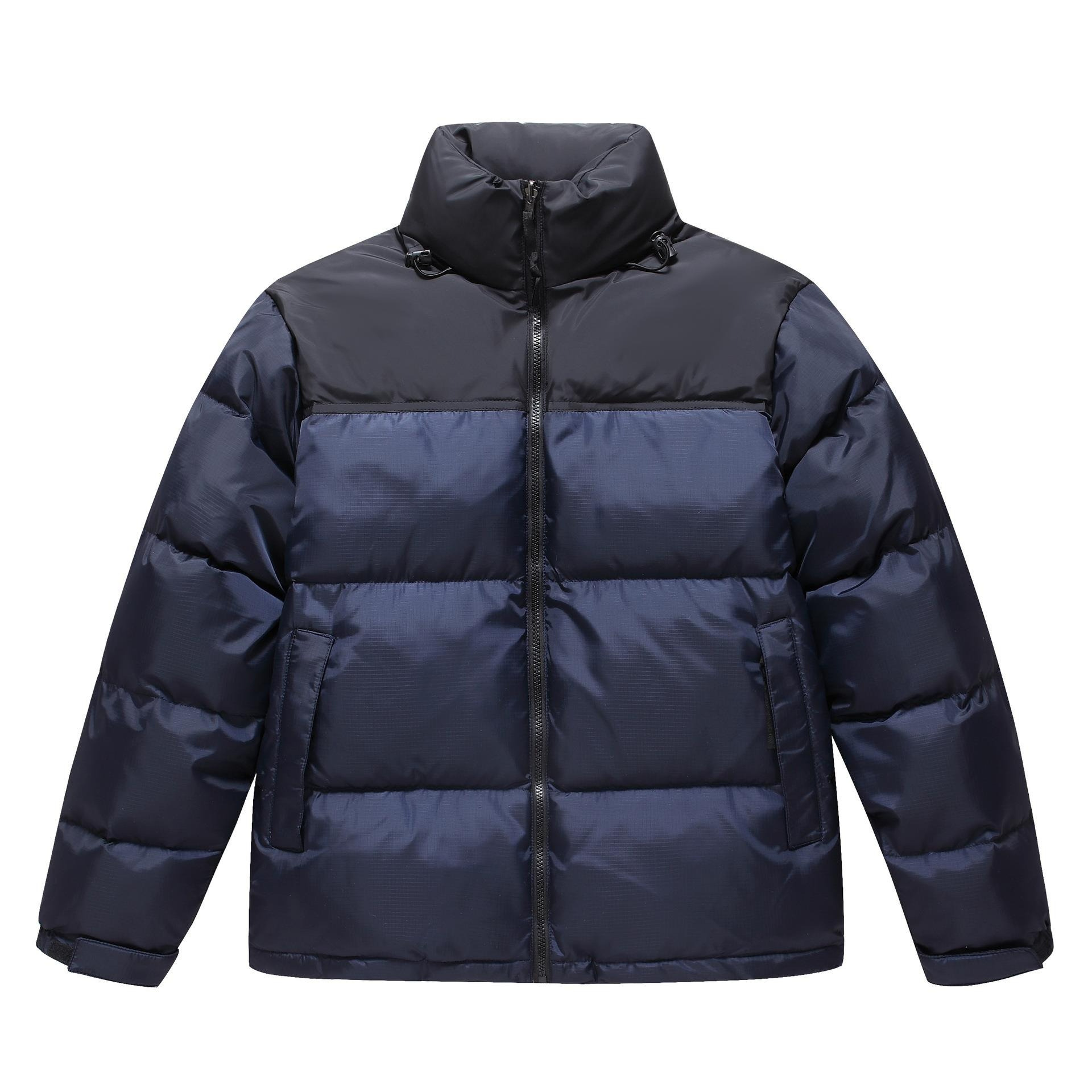 Custom made OEM NEW DESIGN Fashion Style Shiny Custom Polyester/NYLON  Fabric Men's Puffer Jacket Wholesale Winter Jacket