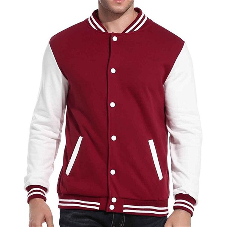 custom Winter Spring Autumn plus size varsity jackets cool high quality custom made cotton quick dry breathable  varsity jacket