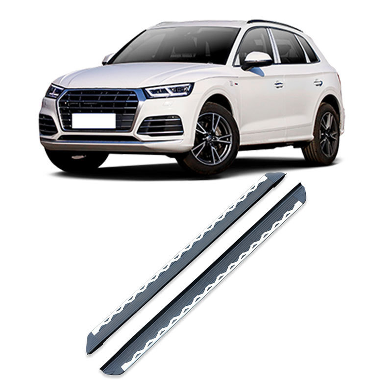 Auto parts Waterproof aluminum metal fixed step Running Boards For AUDI Q3 Q5 Q6 Q7 Q8 car door foot step