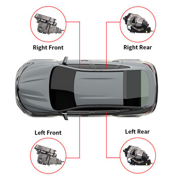 Auto repair parts OE A0997304300 Left rear central lock door FOR MERCEDES BENZ GLE ML GL W166 W292 smart door lock