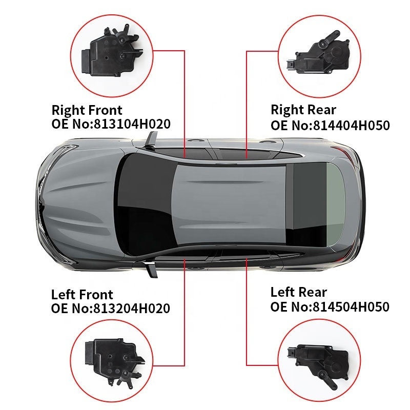 Factory direct auto accessories OEM 814504H050 car door lock actuator for Hyundai H1 door lock Motor RL Automotive Repair