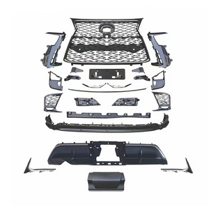 Car body kit LX600 bumper Body kit For Lexus LX600 F-SPORT Auto accessories Upgrade Facelift LX600 Grille