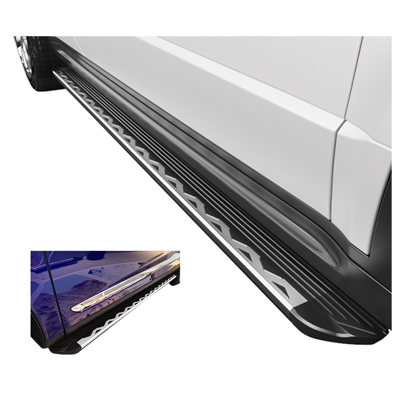 Auto parts Waterproof aluminum metal fixed step Running Boards For AUDI Q3 Q5 Q6 Q7 Q8 car door foot step