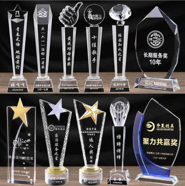 Noble Customized Trophies Plaques Wooden Shield Awards Wholesale