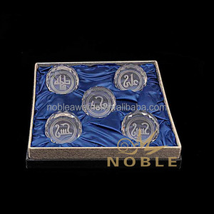 Noble Customized Islamic Crystal Diamond For Muslim Wedding Favors