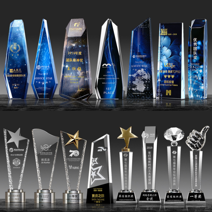 Noble Customized Trophies Plaques Wooden Shield Awards Wholesale