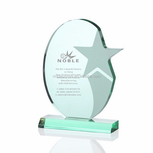 Noble Customized Shooting Star Blank Acrylic Award Trophy