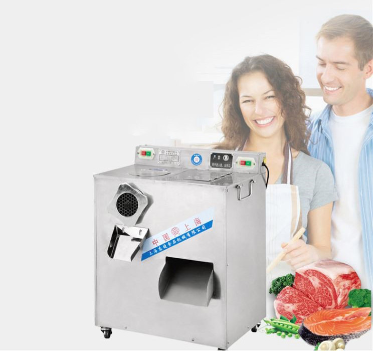 Commercial industrial electric food meat grinders & slicers processor machine price with meat grinder parts for sale