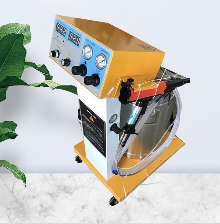 Electrostatic Manual Powder Coating Machine with Spray Powder Coating Gun for Metal Painting