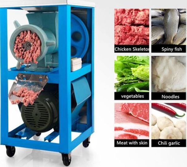 Electric Meat Grinder 32Type 42 Type 52Type High-Horsepower Meat Grinder Commercial Fish Chicken Grinder Bone Shredder 280KG/H