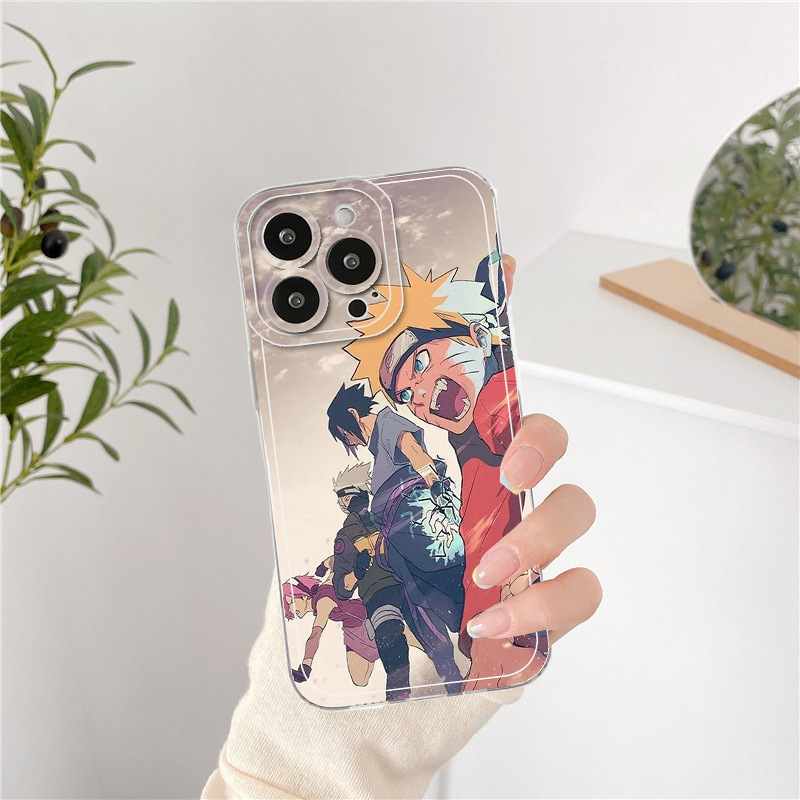 New Japanese ninja anime characters mobile phone cases protective phone case cover for phone 14 pro max