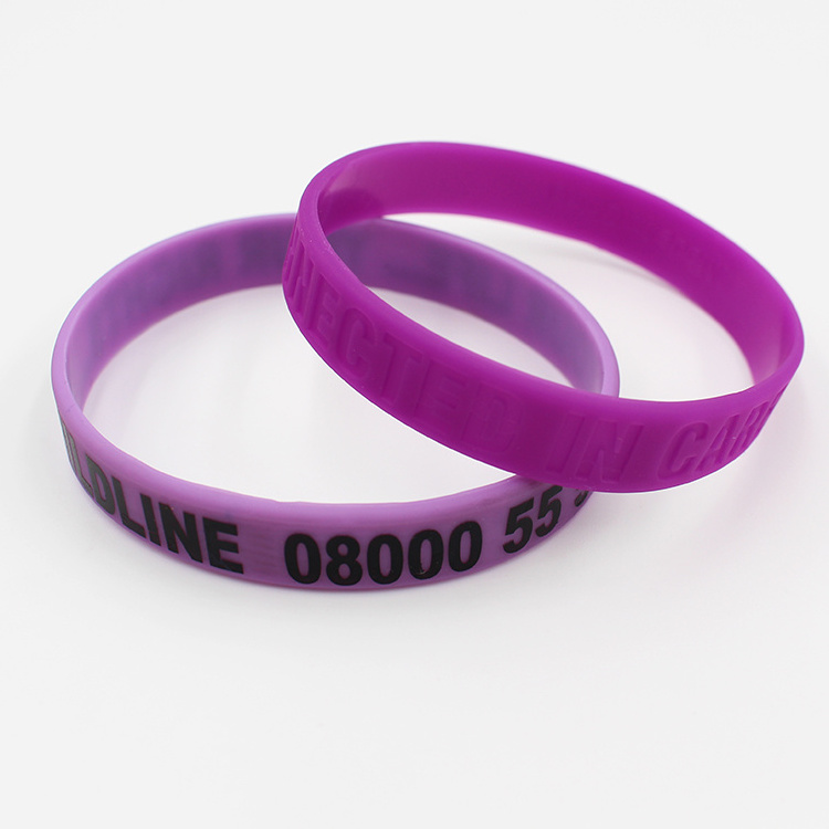 2023 Wholesale Customized Wristbands Festival Event Rubber Bracelet Silicone Wristband For Events