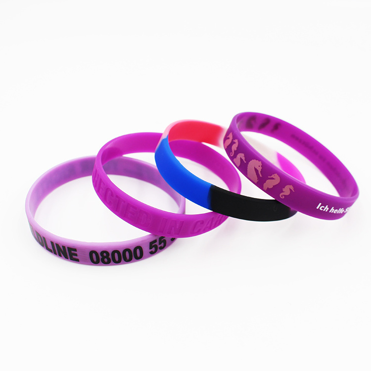 2023 Wholesale Customized Wristbands Festival Event Rubber Bracelet Silicone Wristband For Events