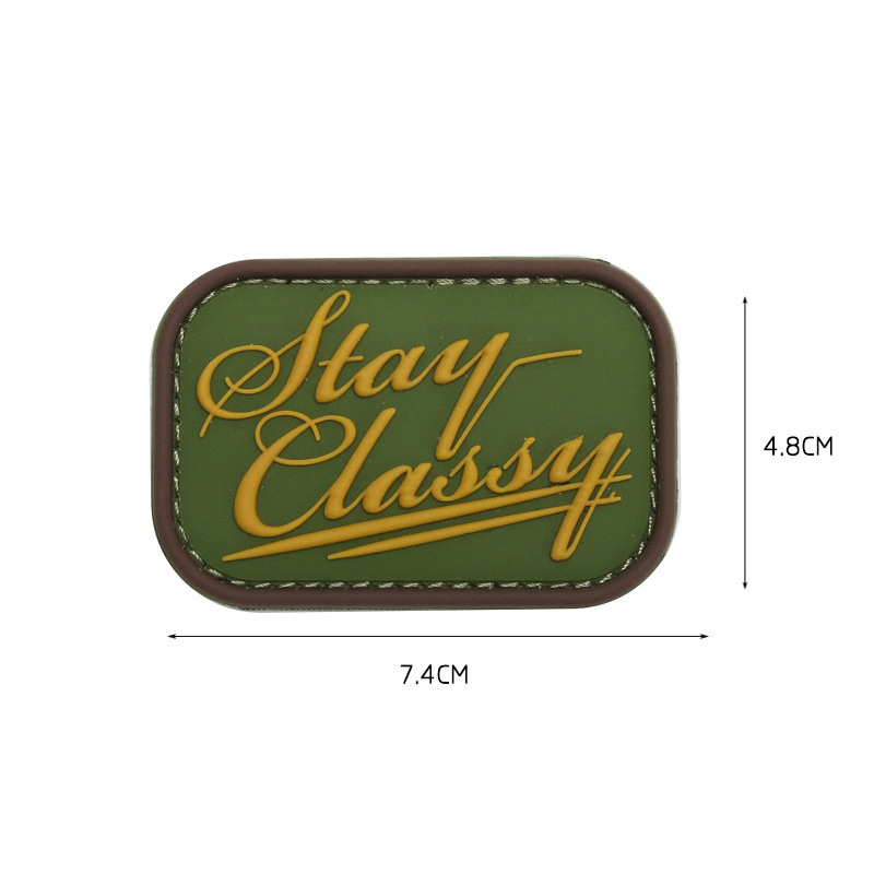 Eco-friendly New Design Customized Embossed Logo Silicone PVC 3D Soft Rubber Patches for Garment