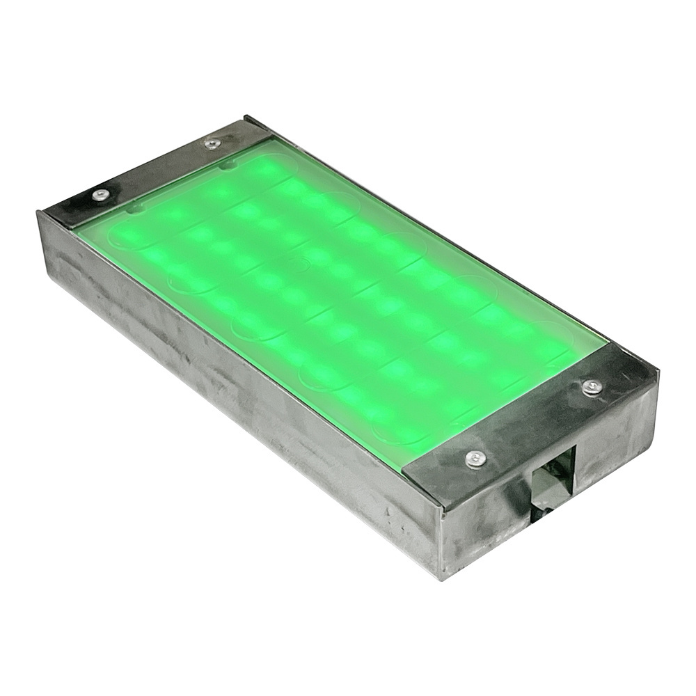 Led Brick Light Red / Green Smart Tiles Buried Strip Pedestrian Brick Light For Sale