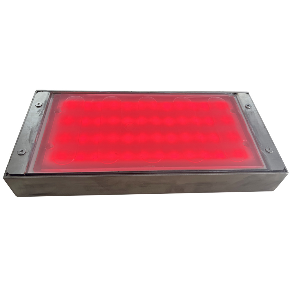 Led Brick Light Red / Green Smart Tiles Buried Strip Pedestrian Brick Light For Sale