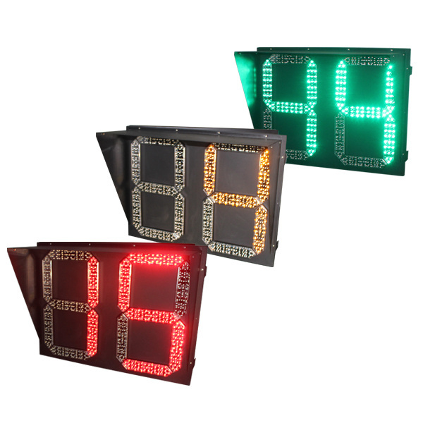 500mm Three Color LED Digital Traffic Light Countdown Timer& Traffic Counter