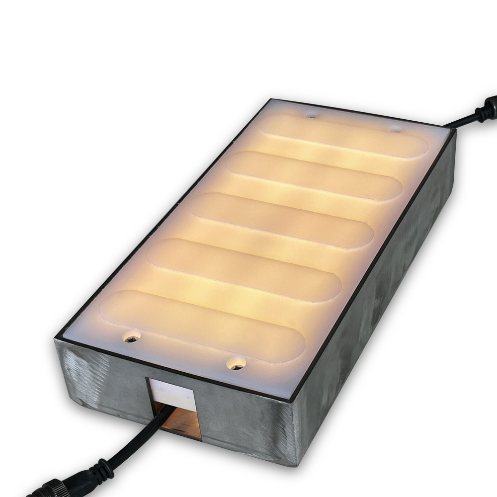 Smart Solar Led Brick Light Led Red Yellow Green Floor Tiles on Sale