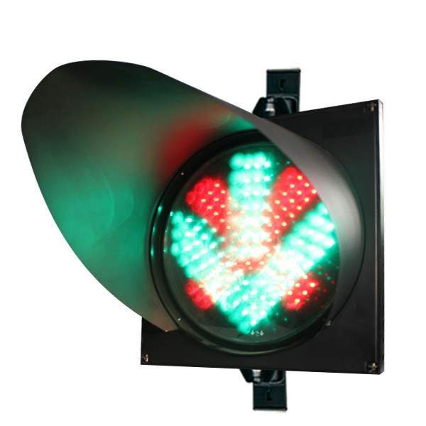 300mm led 12V red cross green arrow led Chinese traffic signal lights