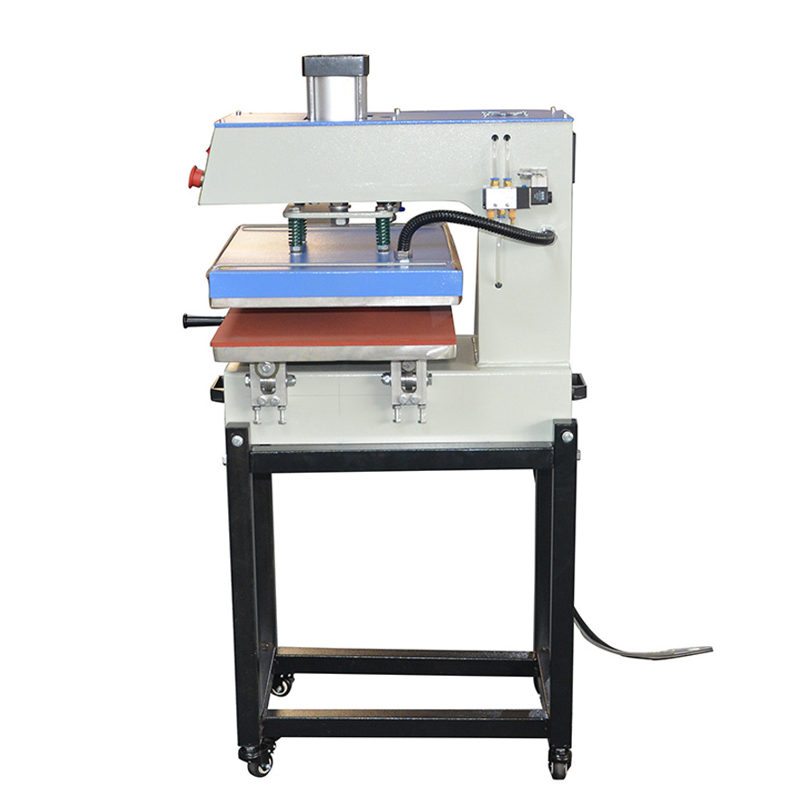 Guangzhou Manufacturer Pneumatic Bottom Platen Moving Printing Combo Sublimation Heat Press Machine