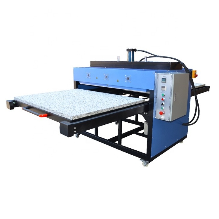 100*120 cm Large format pneumatic sublimation machine double station Heat press machine for wholesale price t shirt press