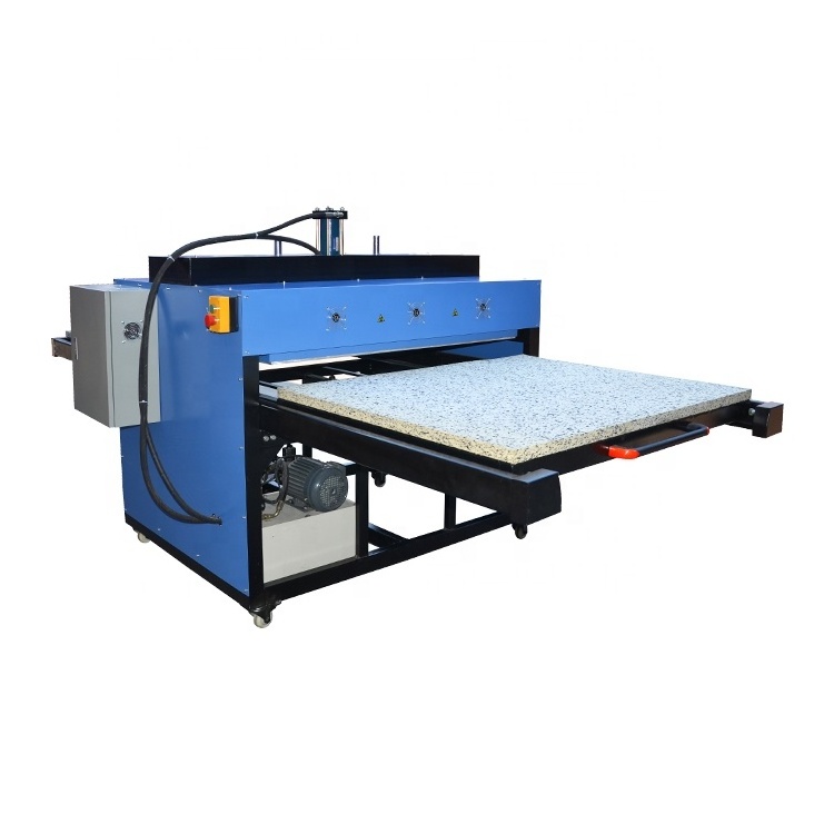 Manufacturer Large format pneumatic sublimation 80 x 100 heat press machine for  t shirt logo