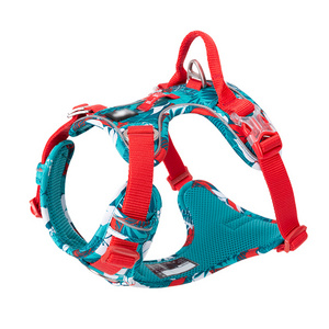 Adjustable Soft Padded Colorful New Design dog Harness Safety Harnesses Backpack Dog Harness