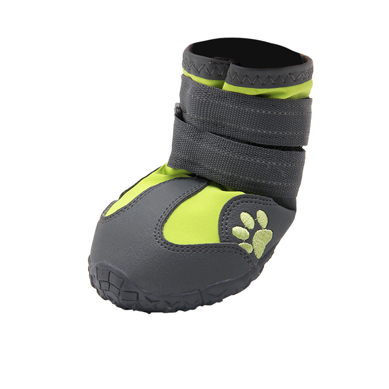 2023 Wholesale sneaker dog Protector Waterproof Shoelaces Reflective Stripes Sturdy Non-Slip Sole Dog Paw