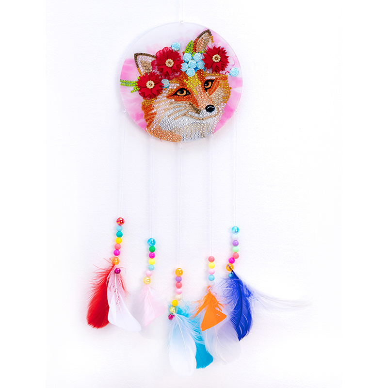 Wind Chimes Wholesale Diy Diamond Painting Cross Stitch Full Drill Mosaic Animals Picture 5D Diamond Embroidery Home wall Decor