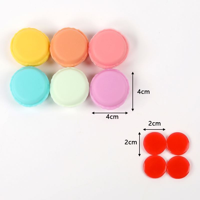 5d Diamond Painting Mosaic Diamond Embroidery Diy Accessories Red Clay Art Crafts Point Drill Tools 4 Pieces/box Round Clay