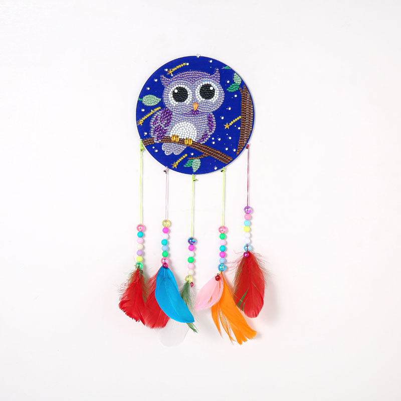 Wind Chimes Wholesale Diy Diamond Painting Cross Stitch Full Drill Mosaic Animals Picture 5D Diamond Embroidery Home wall Decor