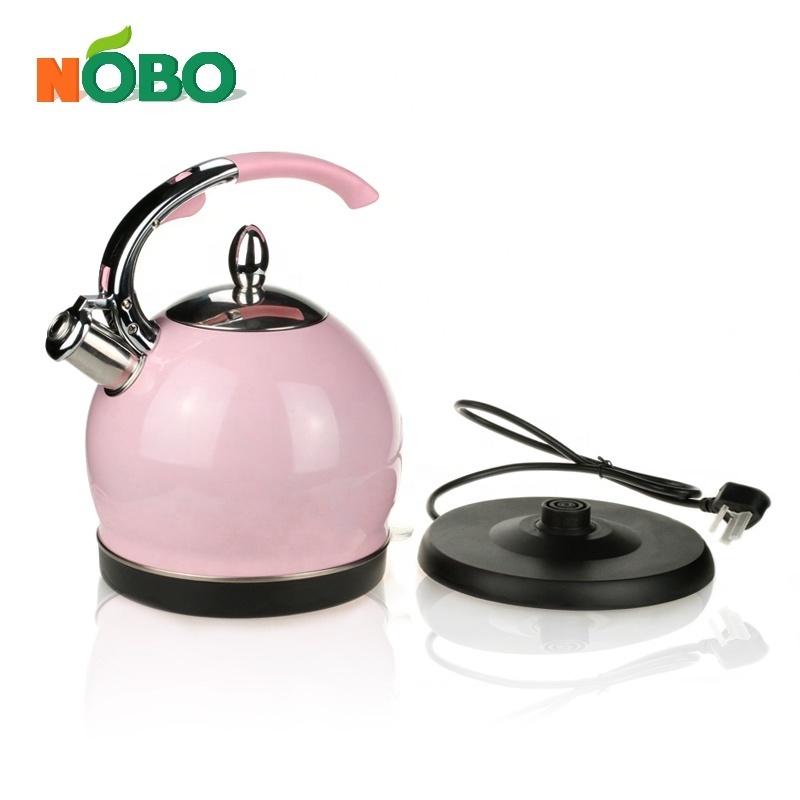 Elegant Design Rapid Boil Water 304 Stainless Steel 2.0L Electric Kettle with 360 Degree Rotational Base