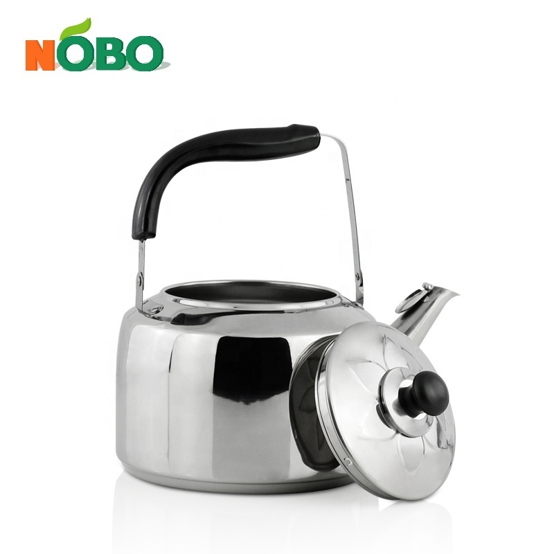 Wholesale stainless steel metal whistling large tea kettles stove top kettle