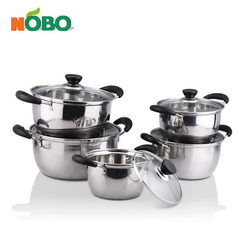 NOBO Stainless Steel stock pot cooking factory supply cookware