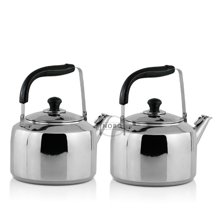 Wholesale stainless steel metal whistling large tea kettles stove top kettle