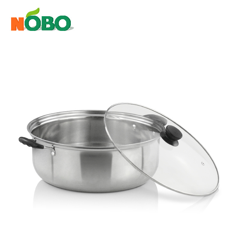 8 sets cheap indian african kitchen stainless steel cooking pots cookingware set cookware